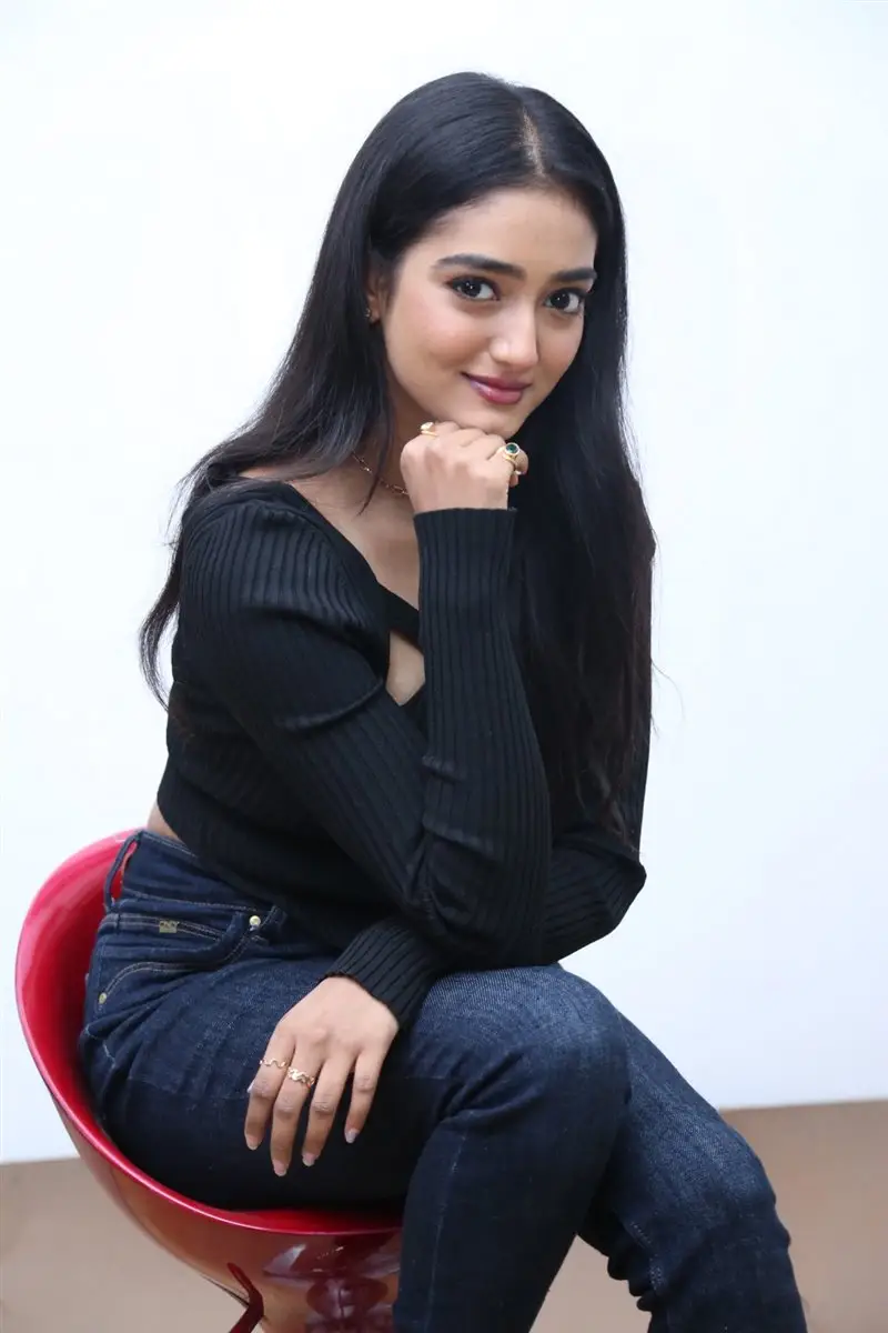 Hrithika Srinivas at Sound Party Movie Interview